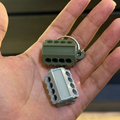 engine block keychain