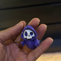 blue keychain